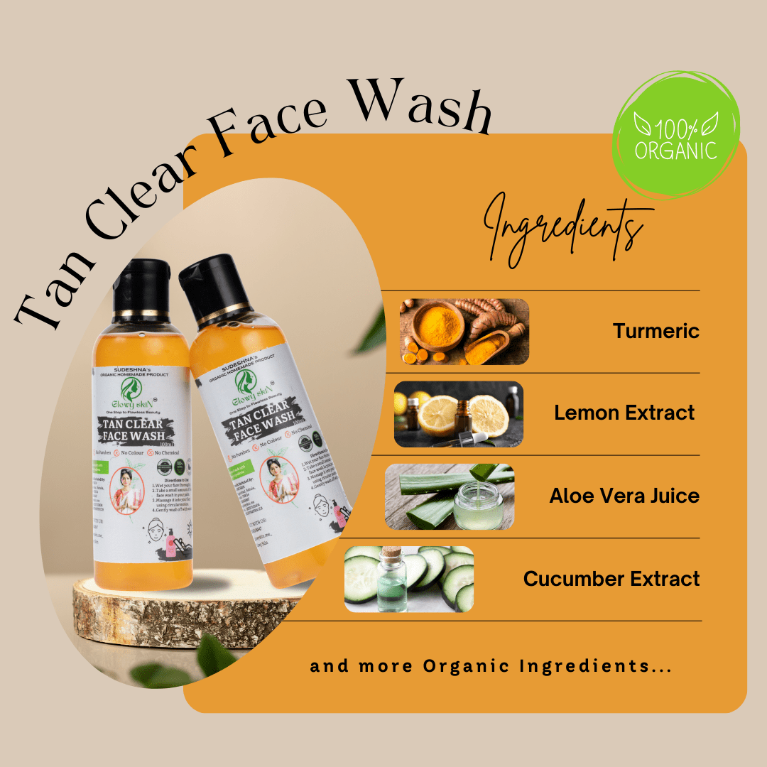 Tan Clear Face WashFace Wash