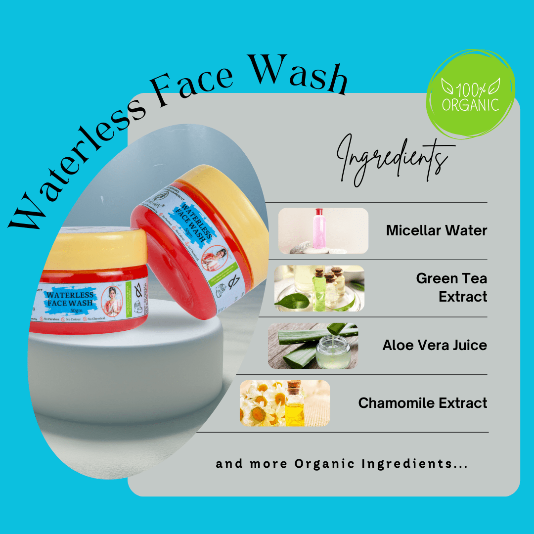 Waterless Face Wash
