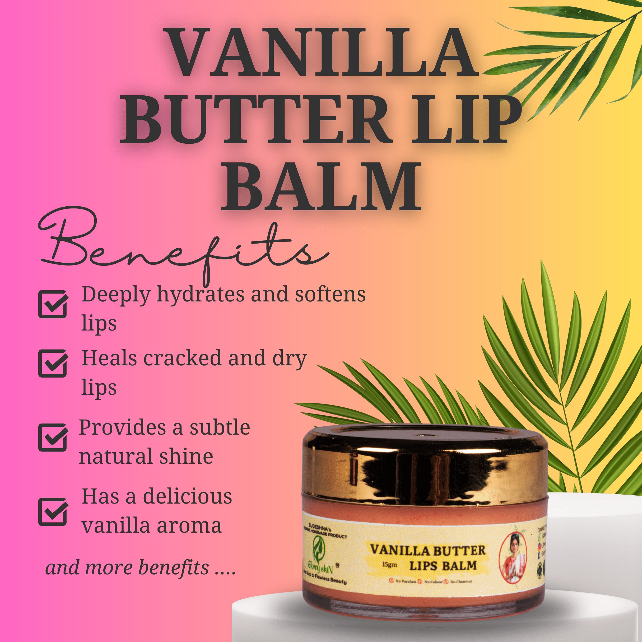 Vanilla Butter Lip Balm